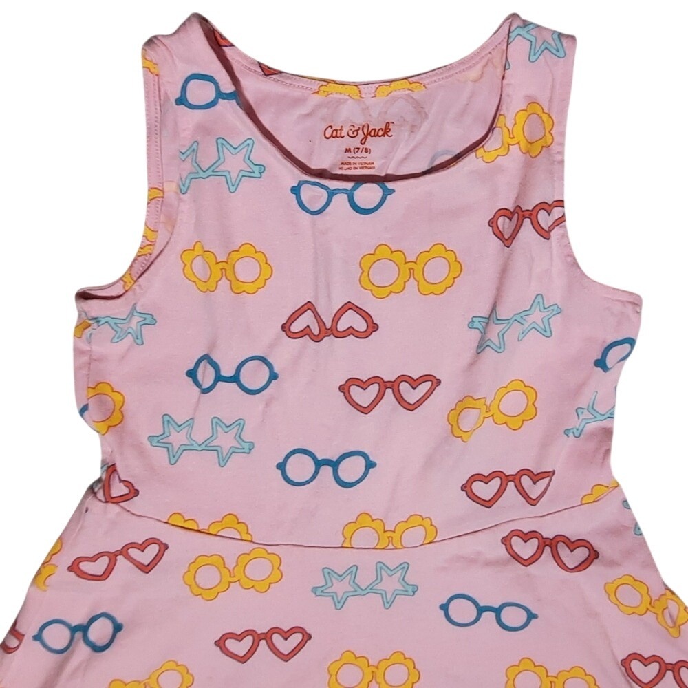Cat & Jack Sunglasses Print Tank Dress Size M‎